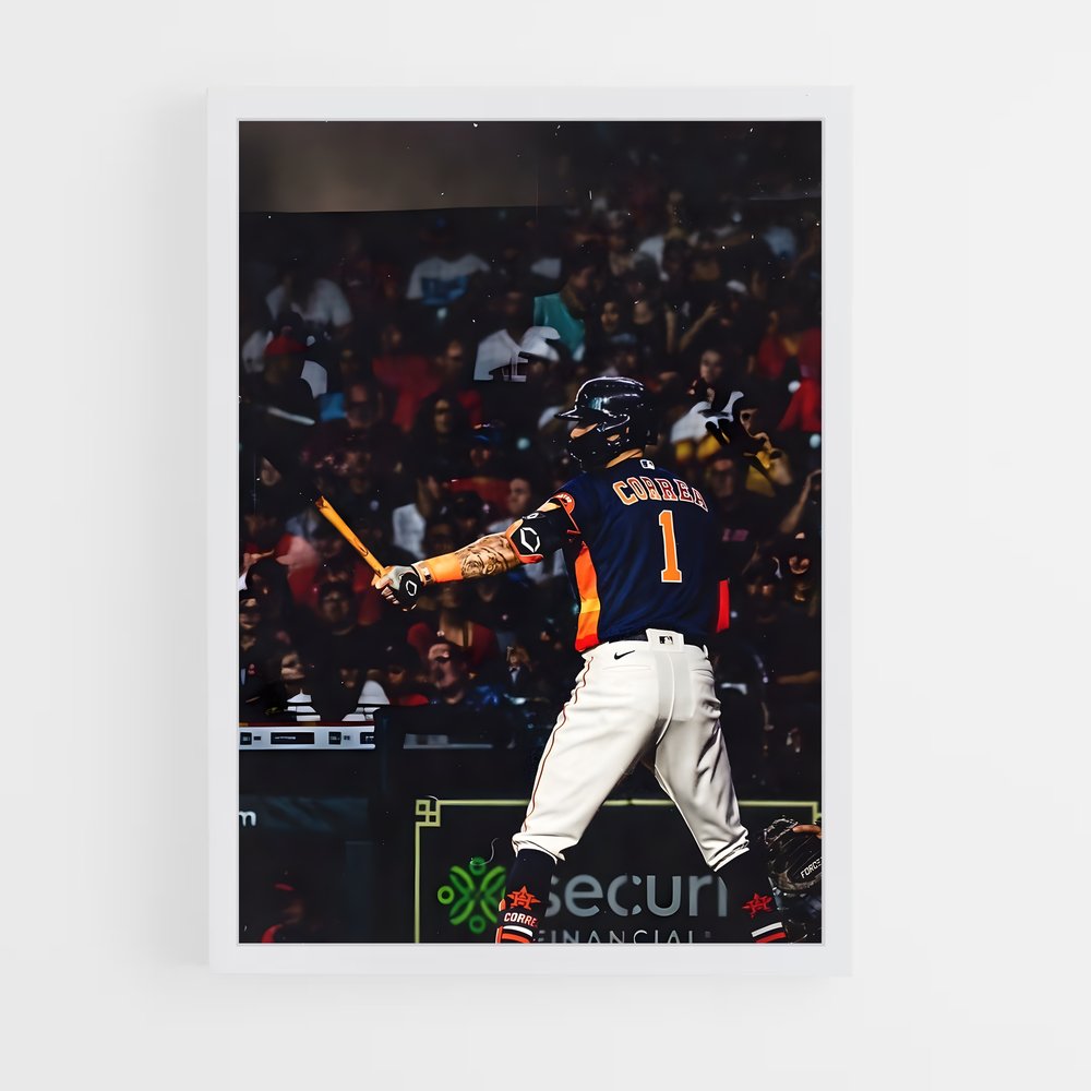 Poster Swing de Carlos – affiche Baseball (vue 3)